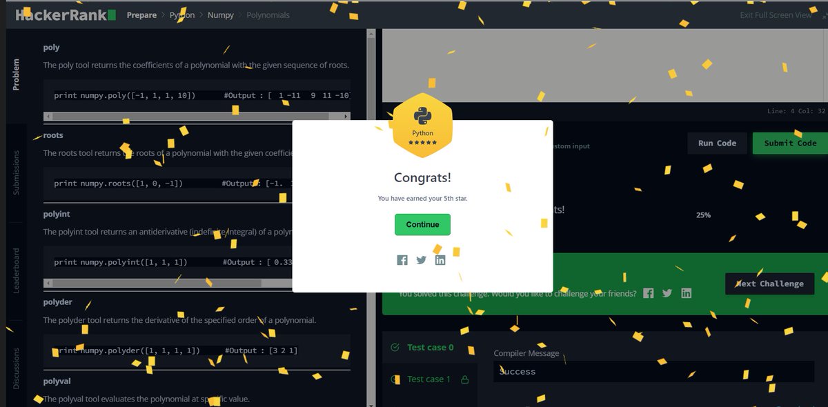 abrahamsamuel_'s tweet photo. Hello Followers...Finally Got my Golden 5 Star Badge in HackerRank...⭐⭐⭐⭐⭐ #abrahamsamuel #day16 #techiesam #practice #coding  #fullstackdeveloper #codetowinchallenge  #hackerrank #5star #goldbadge #pythonprogramming #python #linkedinskillassessment #linkedinfamily https://t.co/61Wv7Y8dDx