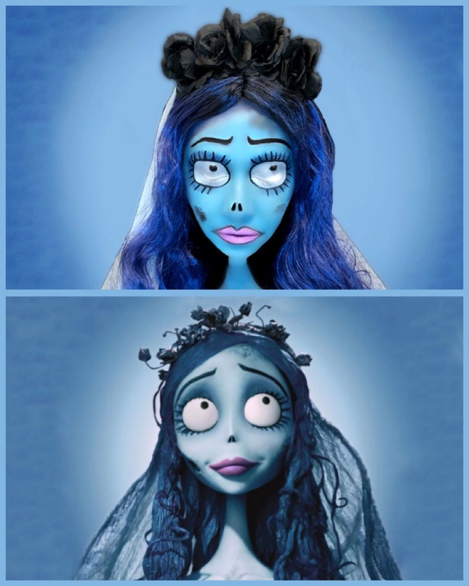 cecile_monique's tweet photo. 13 DAYS OF HALLOWEEN ๐
Day 12: Corpse Bride ๐
#13daysofhalloween #challenge #halloween #halloweenmakeup #corpsebride #corpsebridemakeup #corpsebridecosplay #corpsebridecostume #timburton #timburtonmovies #timburtonfilms #halloweencostume #cosplay https://t.co/dbXM1MxtBW