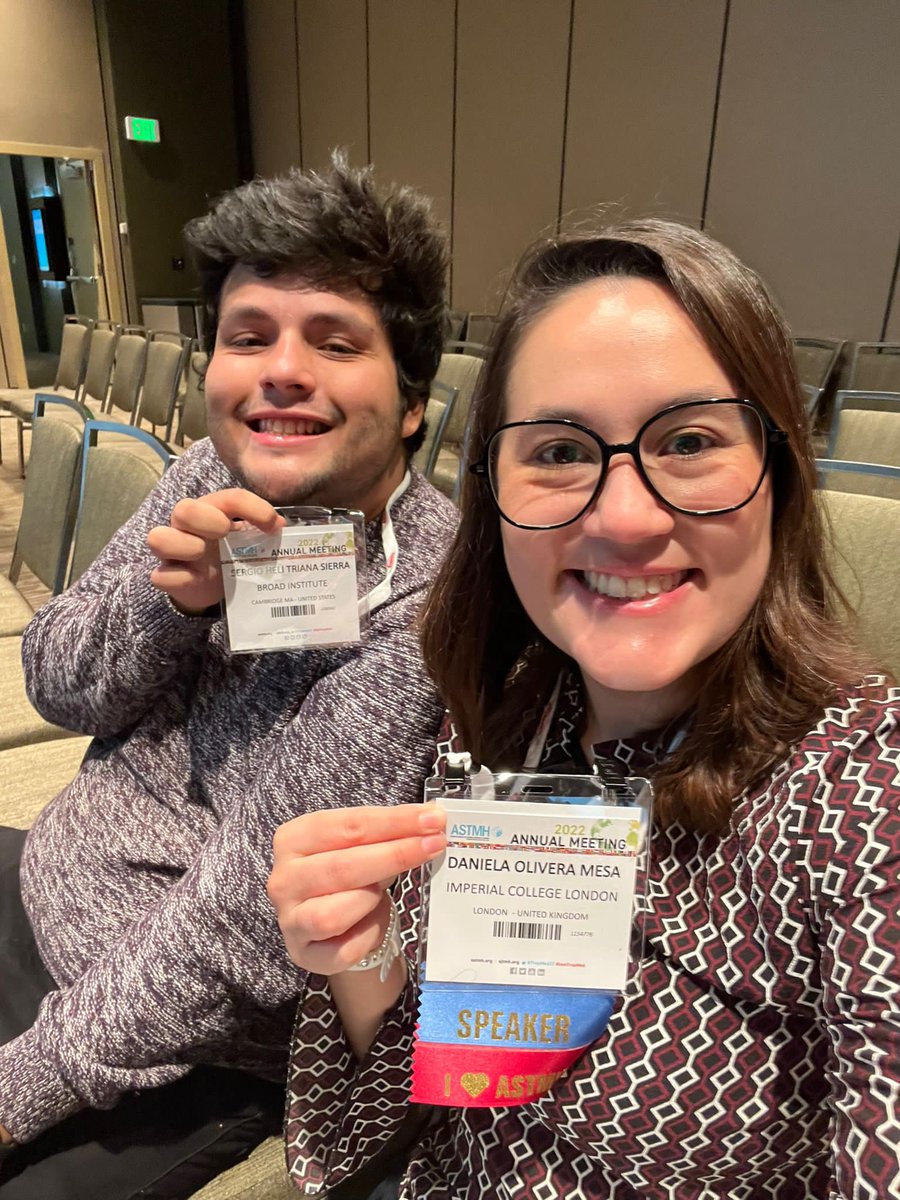 Great start to #astmh2022 with <a href="/DaniOliveraM/">Daniela Olivera</a>