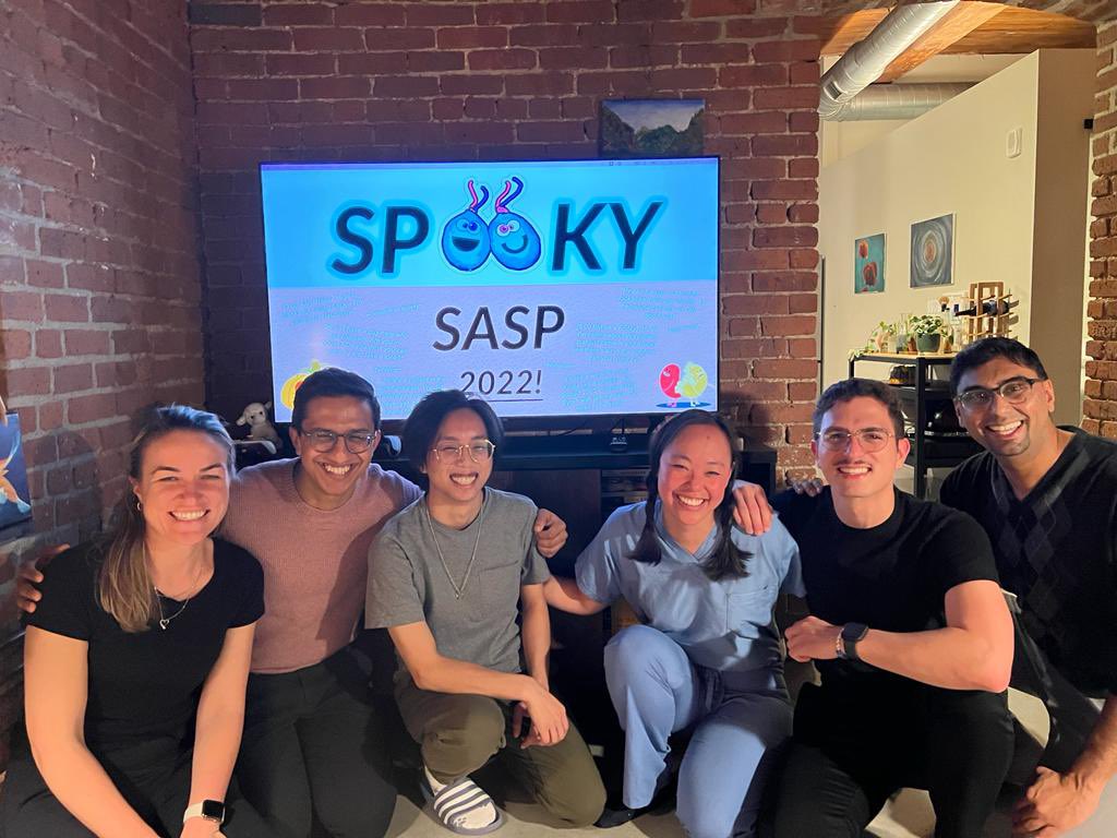 NJMS Urology (@njmsurology) on Twitter photo Had a fun time at the 2nd annual Spooky SASP dinner. Thanks <a href="/anh_nguyening/">Anh Nguyen</a> for hosting! <a href="/G_FernandezMD/">Gabriel Fernández, MD</a> <a href="/CourtneyBerg25/">Courtney Berg</a> <a href="/DAliUro/">David Ali</a> <a href="/KunjKJain/">Kunj Jain</a> Had a fun time at the 2nd annual Spooky SASP dinner. Thanks <a href="/anh_nguyening/">Anh Nguyen</a> for hosting! <a href="/G_FernandezMD/">Gabriel Fernández, MD</a> <a href="/CourtneyBerg25/">Courtney Berg</a> <a href="/DAliUro/">David Ali</a> <a href="/KunjKJain/">Kunj Jain</a>
