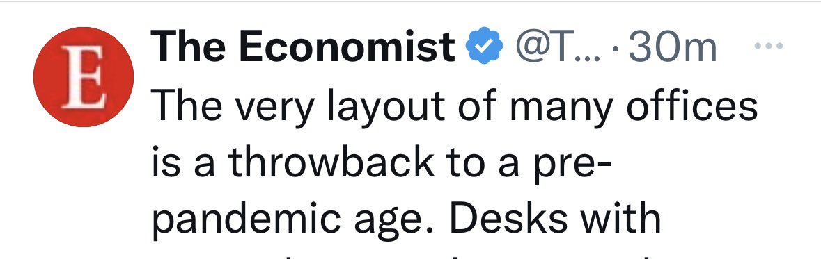 TweetsByBrett's tweet photo. “A throwback to a pre-pandemic age” - a few years ago we’d have been thinking they’re referring the 15th Century but now they mean the year before last…. https://t.co/11bjP4FQ9j
