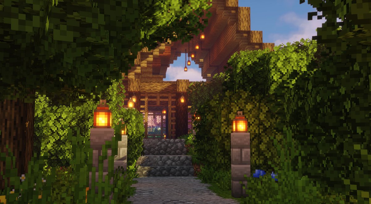 pickaria's tweet photo. Petit passage dans le village de Astra sur Pickaria.

#Minecraft #MinecraftServer https://t.co/ZN50JLmkcq