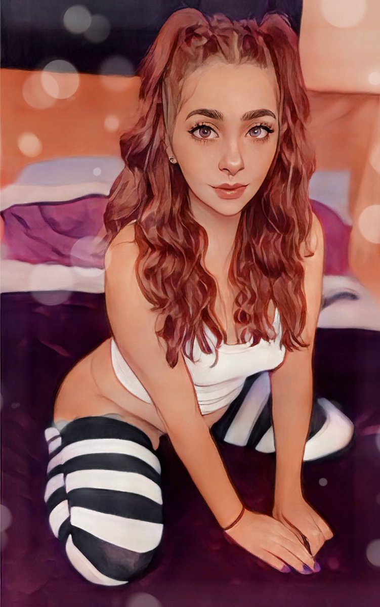 BamPebbles4's tweet photo. I think I’d make a cute anime character 😍😋 https://t.co/7pc0adtnzN