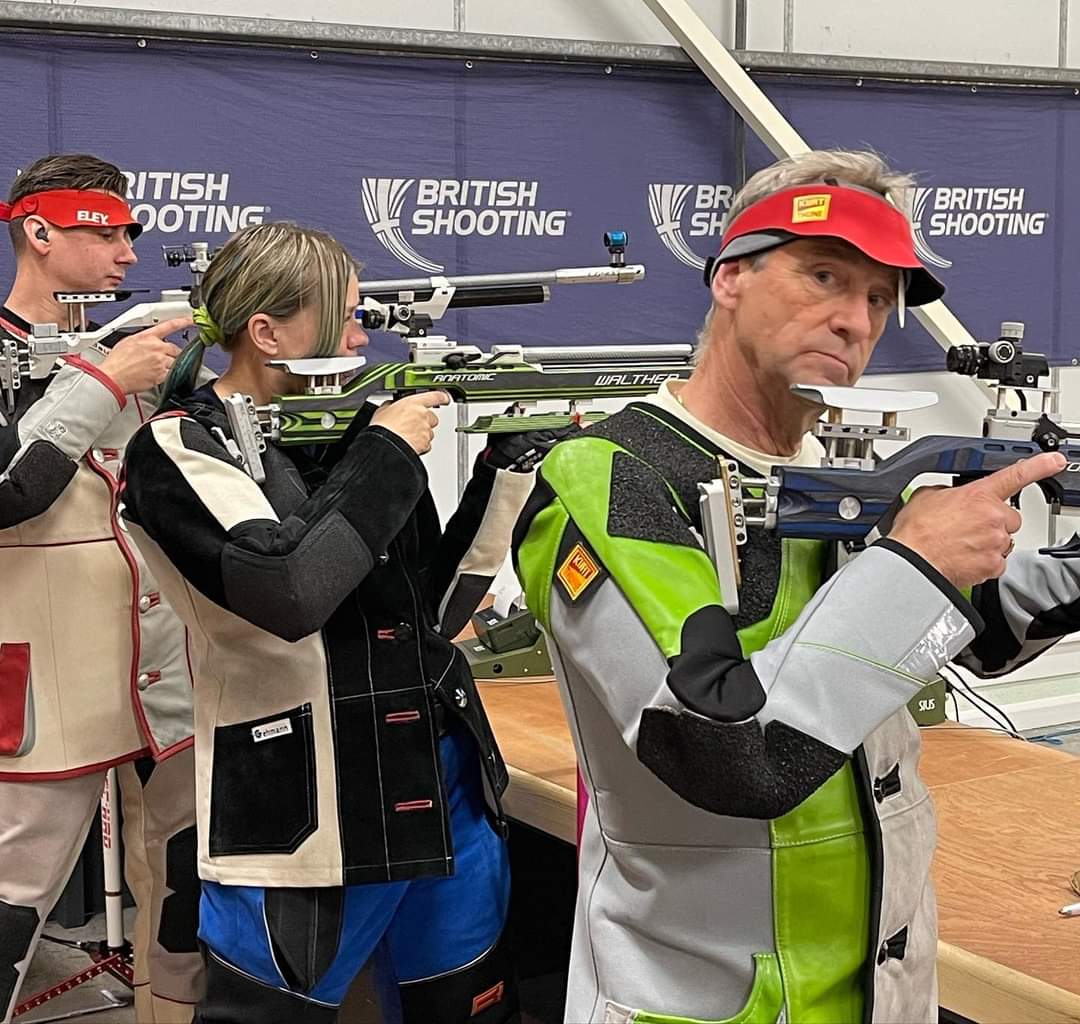 ArmySportASCB's tweet photo. Many congratulations to Cpl Steven Mitchell on his 🥈 in the Air Series with British Shooting
Great to see many of our British Army Shooting Team competing at the event .
📸 @GBShooting
#ArmyShooting #ArmyEliteSport #Targetchange
@smilewithkyle47 https://t.co/iGve7zbwpH