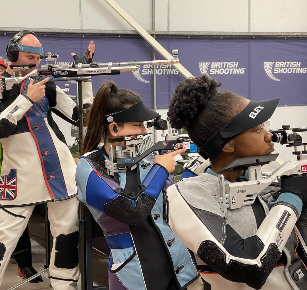 ArmySportASCB's tweet photo. Many congratulations to Cpl Steven Mitchell on his 🥈 in the Air Series with British Shooting
Great to see many of our British Army Shooting Team competing at the event .
📸 @GBShooting
#ArmyShooting #ArmyEliteSport #Targetchange
@smilewithkyle47 https://t.co/iGve7zbwpH