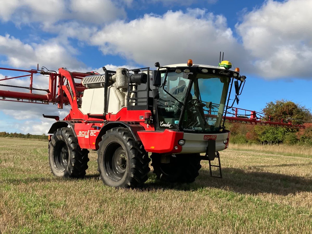 HuntForestGroup's tweet photo. Dave from our Precision Ag team has been out fitting an Agrifac Condor 36m Sprayer with a Solsteer kit recently. #precisionag #johndeere #hfg #solsteer #huntforestgroup #sectioncontrol #greenstar #rtk https://t.co/G48xBWM7tA
