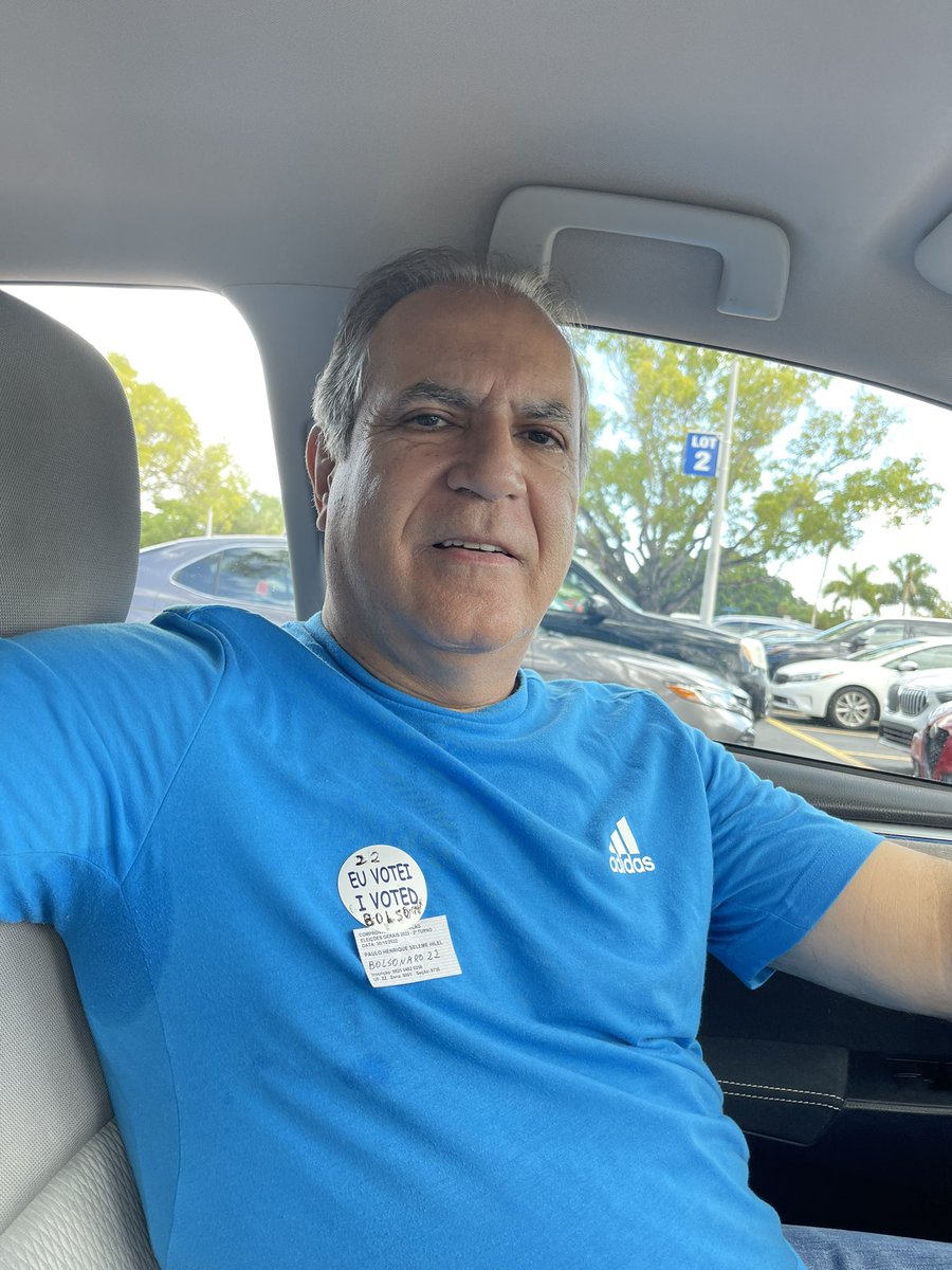 hilel_paulo's tweet photo. 🇧🇷🇧🇷🇧🇷Flórida é Bolsonaro 22 🇧🇷🇧🇷🇧🇷Dever cumprido 🇧🇷🇧🇷🇧🇷 Bora pra casa comemorar a vitória, Deus é pai 🙏🙏🙏🇧🇷🇧🇷🇧🇷 https://t.co/beWBEu1wbg