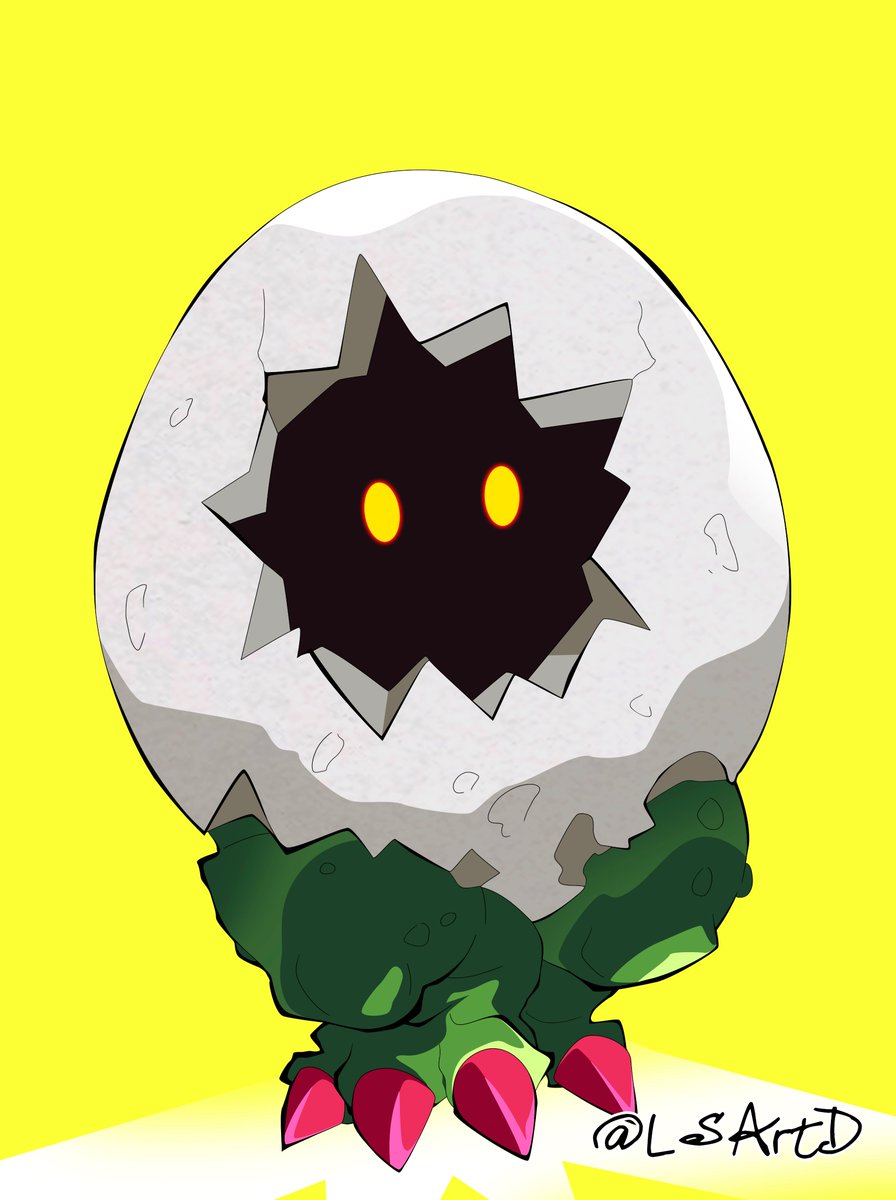 LSArtD's tweet photo. Digitamamon Enigma
#Digitamamon
#デジタマモン
#Digimon
#デジモン
#DigitalMonsters
#デジタルモンスター https://t.co/WUZ82U51rH