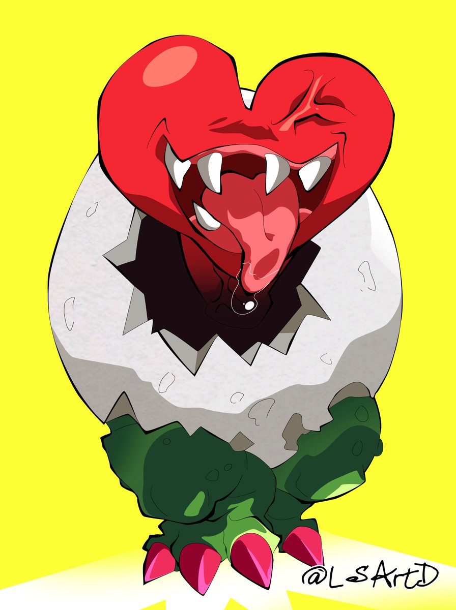 LSArtD's tweet photo. Digitamamon Enigma
#Digitamamon
#デジタマモン
#Digimon
#デジモン
#DigitalMonsters
#デジタルモンスター https://t.co/WUZ82U51rH