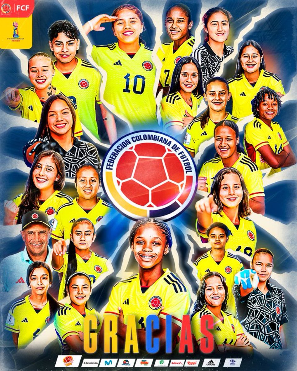 byAngelicaC's tweet photo. Unas GUERRERAS, GRACIAS por representarnos, muy ORGULLOSOS DE USTEDES 🇨🇴🇨🇴🇨🇴🇨🇴🇨🇴🇨🇴🇨🇴 https://t.co/8YdWMMVt0U