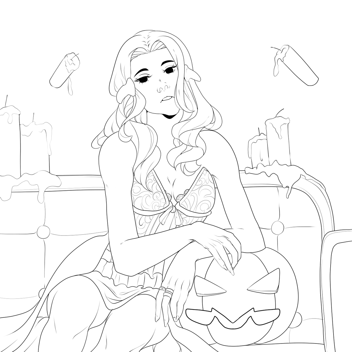 Meluri_'s tweet photo. WIP
her scales are still missing, but last wip before I´ll finish it. Don´t think I can finish it tomorrow, but as long as I finish it I´m happy! https://t.co/UlmpJPGyET