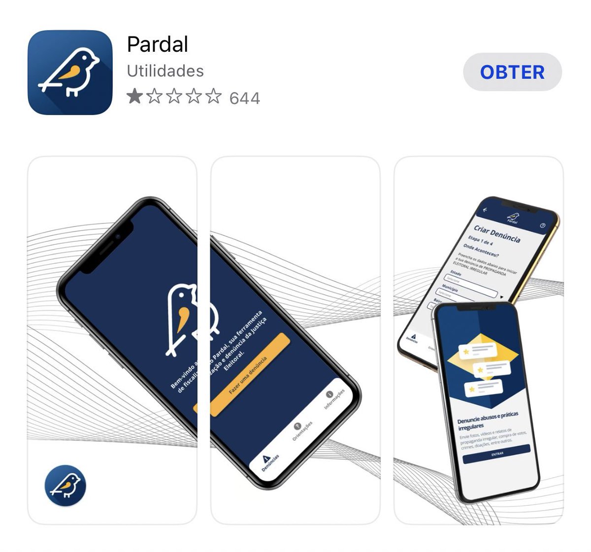 cacocardassi's tweet photo. 🚨🚨🚨 ATENÇÃO 🚨🚨🚨

Se você está sendo impedido de votar.

Se há alguma ação da PRF ou qlq outra instituição atrasando ou te impedindo de chegar na votação.

BAIXE O APP PARDAL!

O app é do TSE!!!

Faça o registro da denúncia no app.

Compartilhe! URGENTE! https://t.co/Sz716GidYC