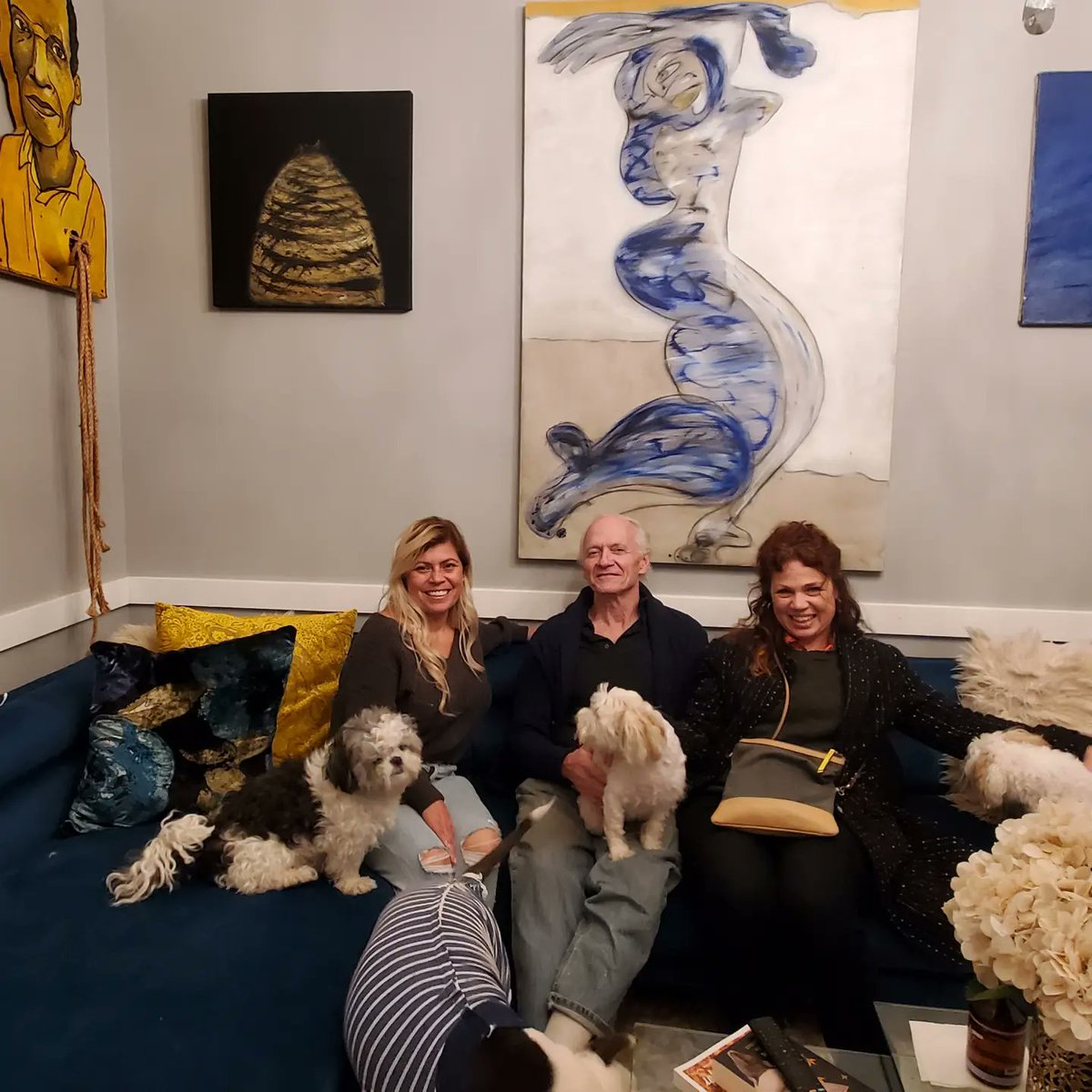 ElSenorSol's tweet photo. Great visit and company with longtime friend Chuck Walker and Angelina definitely recommend to check out  his art. https://t.co/tEoSWzkAfe