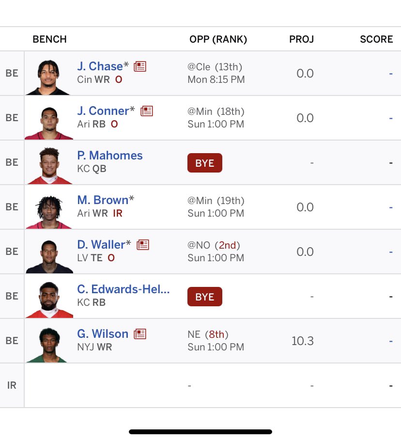 zandoiggg's tweet photo. Draft day…

“My fantasy football team is loaded. I’m winning it all.”

Mid-season… https://t.co/FtfICLGM9t