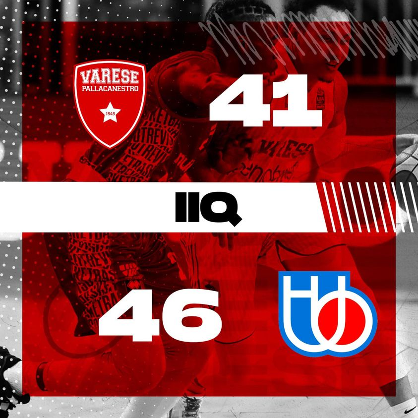 PallVarese's tweet image. Ospiti avanti all’intervallo. Forza ragazzi💪
#VarTre #NoiSiamoVarese