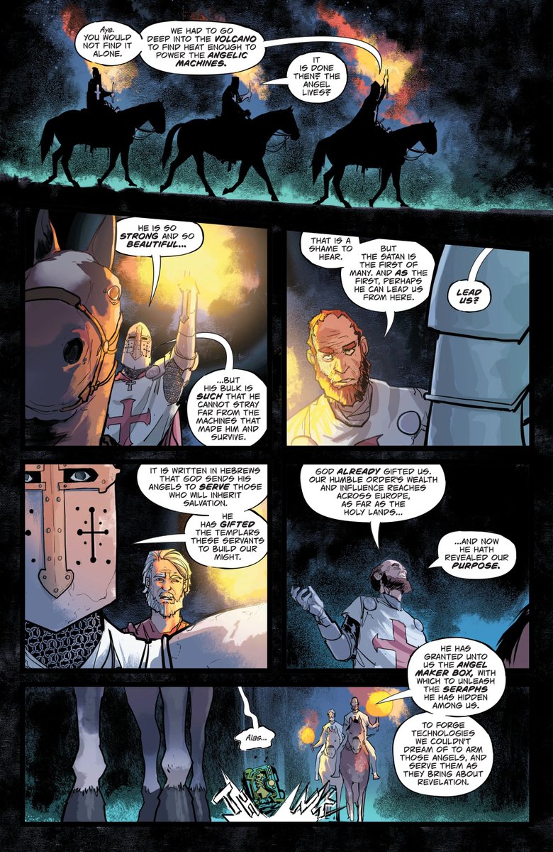 In case you missed them. Previews for issue 4 of Sword of Azrael.
The man, himself!
Out this Tuesday!