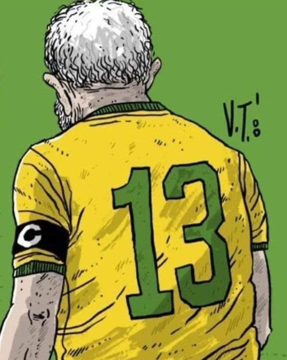 Vermelhohumor's tweet photo. @AndreJanonesAdv 13 confirma! #LulaPresidente2022 https://t.co/1fHXT3PPX1