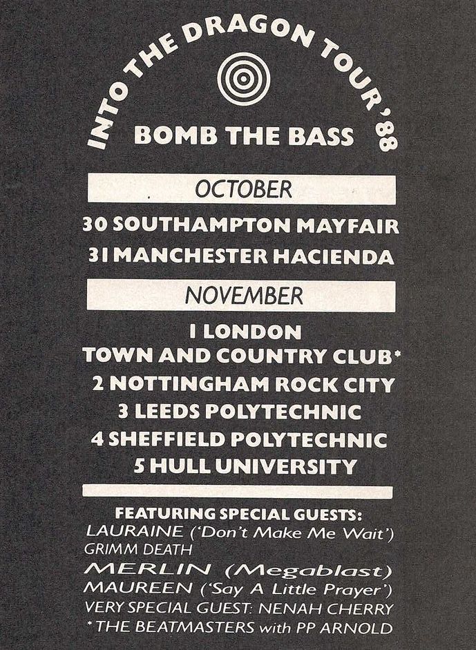 Telekonoid's tweet image. Enter the Mayfair 🀄️

@bomb_the_bass #TimSimenon played Southampton this evening 1988 🎪

#HipHouse #AcidHouse