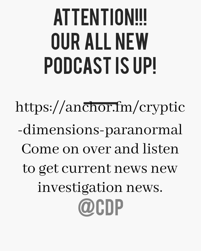 Cryptic Dimensions Paranormal (@crypticdimensi) on Twitter photo 