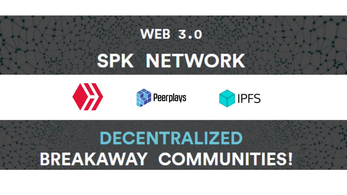 ¿Quieres saber más acerca de #SPKNetwork?

Lee nuestro #LightPaper en #Hive.

Comparte esta publicación para que llegue a tu comunidad.

👉 peakd.com/hive/@spknetwo…