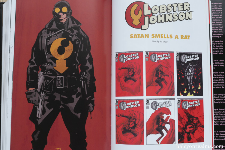 "Beware The Claw !" Immerse in the stories of Lobster Johnson, Mike Mignola's Hellboy universe spin-off series with this new hardcover (448 pages) omnibus edition, complete with a fantastic collection of prep art & sketches - https://t.co/jWwakrTE2W 