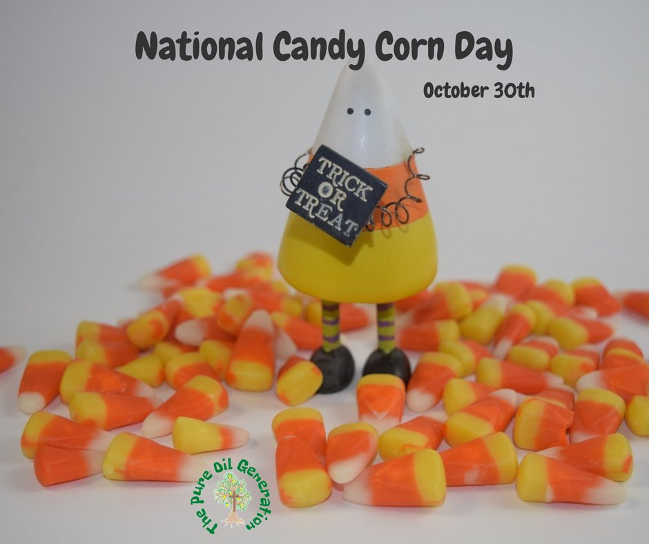 Pureoilgen's tweet photo. #NationalCandyCornDay - perfect day to celebrate just before Halloween 😄
Fun Facts: Top ten - Candy corn is one of the top ten most popular Halloween candies.
More info: https://t.co/YhmKNPGhqs
#pureoilgeneration #halloween #candy #candycorn #autumn #fall https://t.co/USjGCORimC