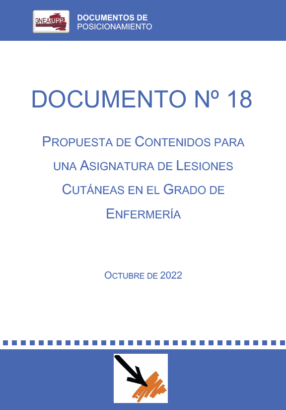 💯Accede al DOCUMENTO Nº 18: Propuesta de contenidos para una asignatura de lesiones cutáneas en el grado de enfermería
gneaupp.info/documento-no-1…