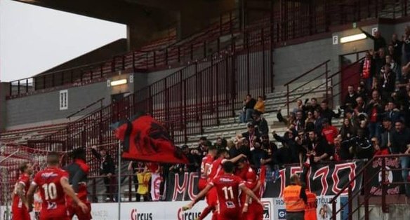 Le <a href="/RAEC_Mons/">RAEC Mons</a> s'est imposé contre le Couv. Mariemb. sur le but de 2-1 ! 

#wallonie #football #Belgique