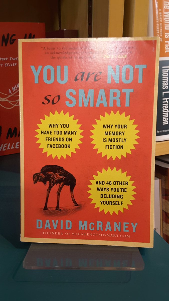 NewStoryBooks's tweet photo. $6.95  ̶L̶i̶s̶t̶ ̶$̶1̶8̶
Here’s the truth: You are not so smart. You’re just as deluded as the rest of us—but that’s okay, because being deluded is part of being human. 

https://t.co/uBpgqVjrNy https://t.co/OCQc7zgaQX