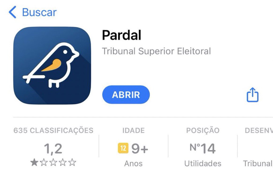 choquei's tweet photo. 🚨COMPARTILHE: Se você está sendo impedido de votar, baixe o app Pardal e DENUNCIE. Esse é o app do Tribunal Superior Eleitoral #Eleições2022 https://t.co/5FHVQBL2zd
