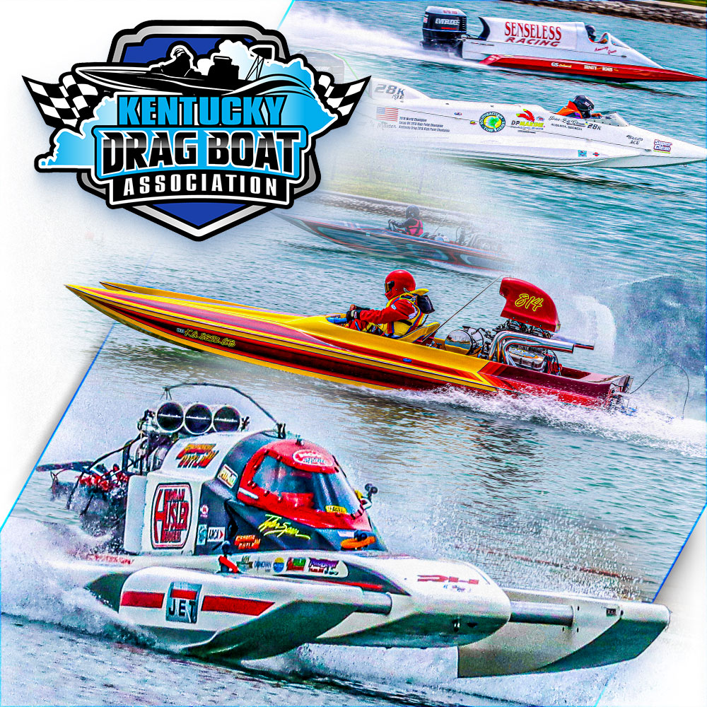 RACER_Network's tweet photo. 😯 Drag racing, but on water! 🌊
🚤💨 The new season of Kentucky Drag Boat Association comes to your screens TODAY at 3:00pm ET on #MAVTV!
#DragBoat #RunOnWater #Speed #NewSeason https://t.co/vElJThFz6r