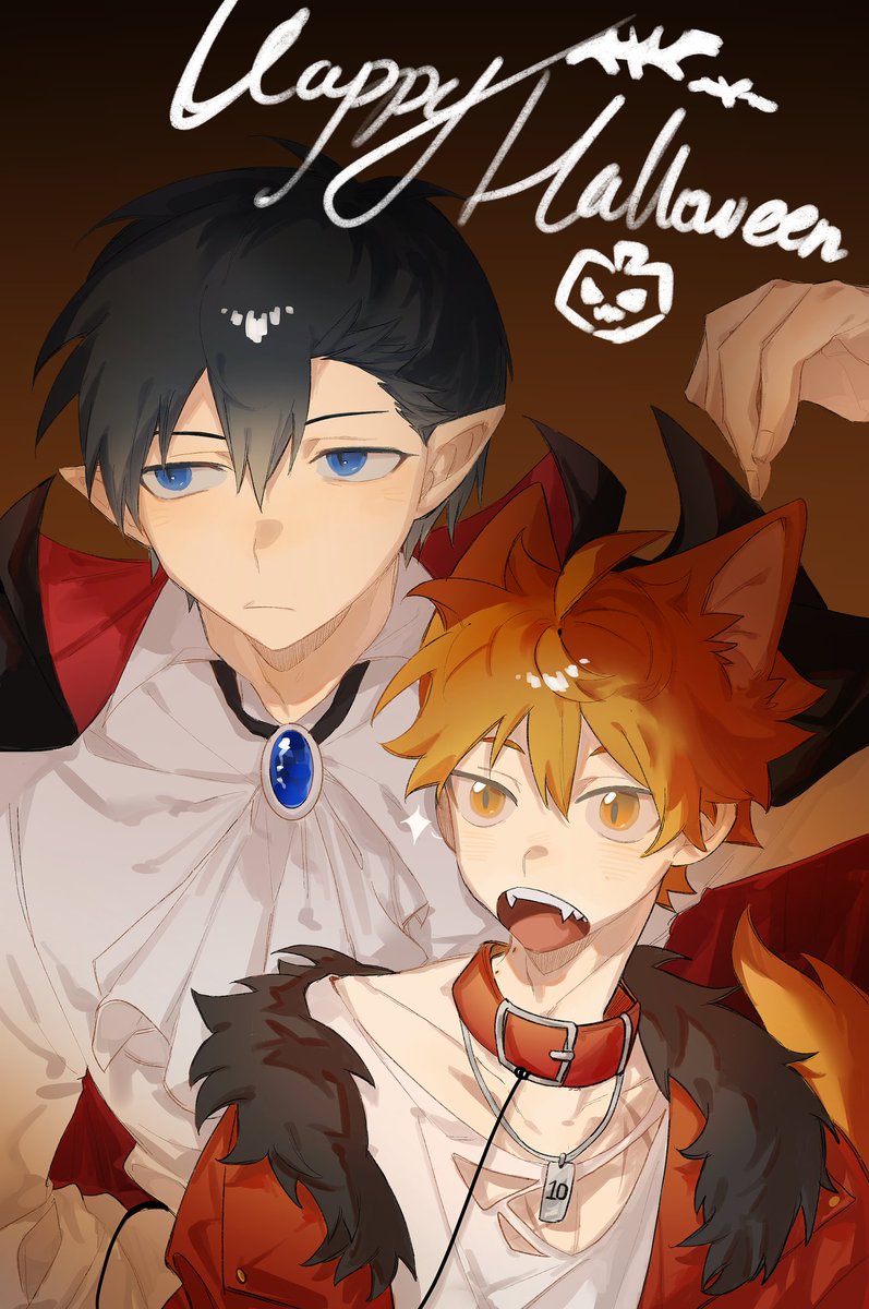 Acid26762529's tweet photo. #Haikyuu #kagehina #影日
Halloween🎃🎃 https://t.co/OXX3TxMHpx