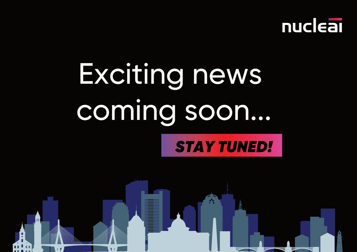 nucleai_ai's tweet photo. We have some exciting news coming to #SITC22! Stay tuned! #immunotherapy #spatialbiology #multiplexIF #precisionmedicine #immunooncology https://t.co/XY5vwiWJB5