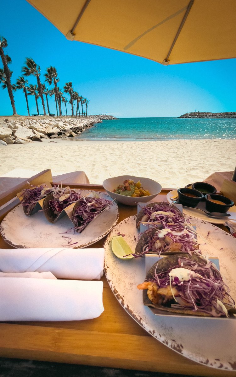 LoveCilantro's tweet photo. beachside tacos 🥰

#hotelganzobeachclub 
#hotelganzo 
#sanjosedelcabo 
#beachclubs 
#mustlovecilantro https://t.co/HRbi38SvtL