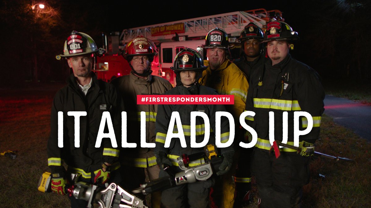 savinglives's tweet photo. There’s still time to help first responders this #FirstRespondersMonth! Donate today to provide first responders with the equipment and resources they need to save lives in their communities: https://t.co/Tgzd1gf6jn #ItAllAddsUp https://t.co/zHV82bFBAo