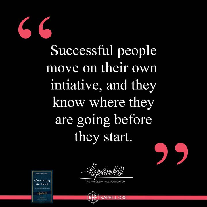 Successful people move on their own initiative but they know where they are going before they start. @julezpooh @iambalashan1980 @iamdavidguitard @mysodotcom @slabaybay @gary_hensel @tom__coleman @wamarketer @susangilbert @brianrathbone @babygo2014 @dgp1496