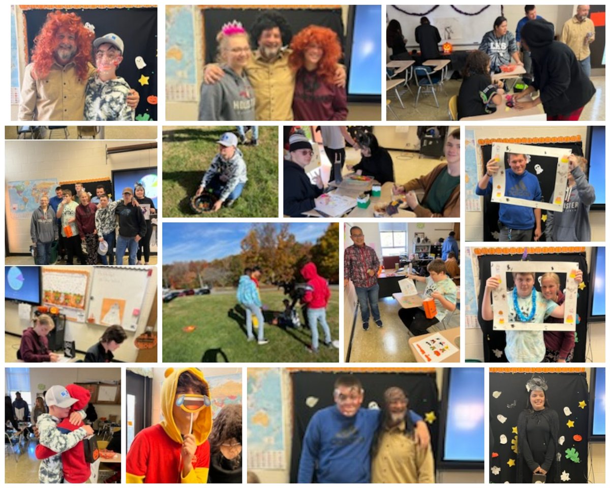 LedfordProud's tweet image. This week, our Strategic Reading &amp;amp; Writing students hosted our OCS students for a Halloween Extravaganza!!! Fun was had by all!!! 🧡💛🎃💛🧡 #Ledfordfamily 🐾🖤🐾