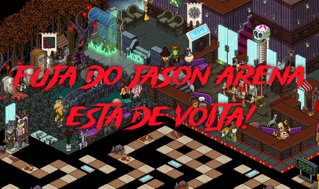 HEY HEY HEY! 

Depois de um longo período, o Fuja está de volta! Com partidas diárias e prêmios semanais, voltamos com tudo. Não perca nada e volte a jogar com a gente :heart: