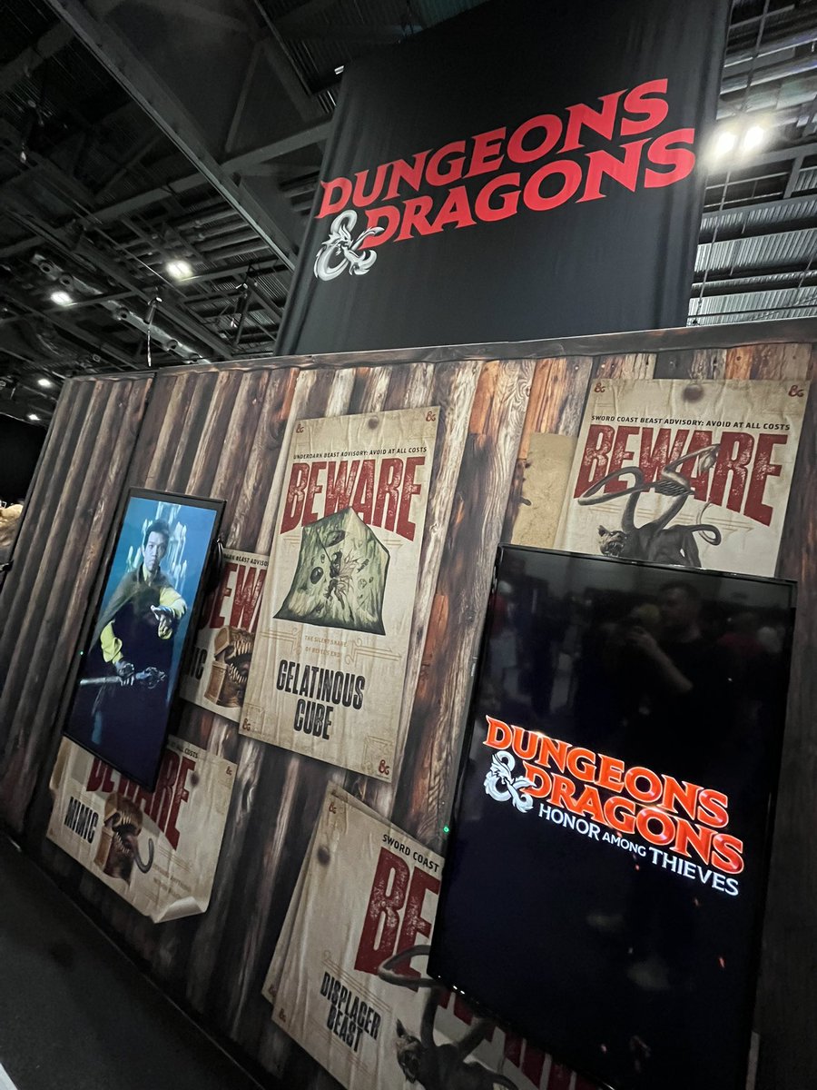 Mega_mag_'s tweet photo. Big fans of the Dungeons &amp; Dragons trailer, so can’t wait for this one! We *might* have caught up with the cast at @MCMComicCon this weekend… https://t.co/gImK2apkPj