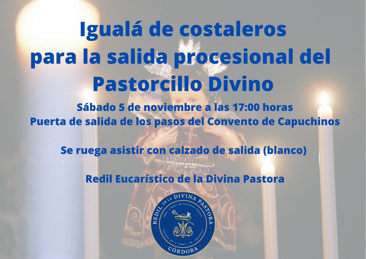 Igualá de costaleros del Pastorcillo Divino