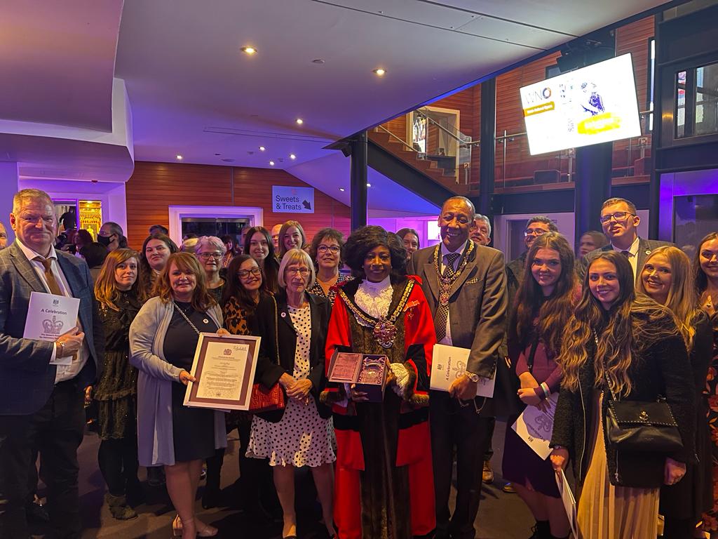 Today LUP received the Queens Award. So very proud.