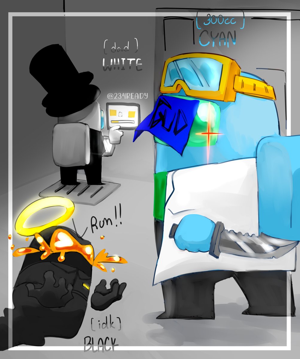 234ready's tweet photo. [ 🤫Shhh... ]

#Amongusfanart #AnongUs https://t.co/Ix0Tb8UgeU