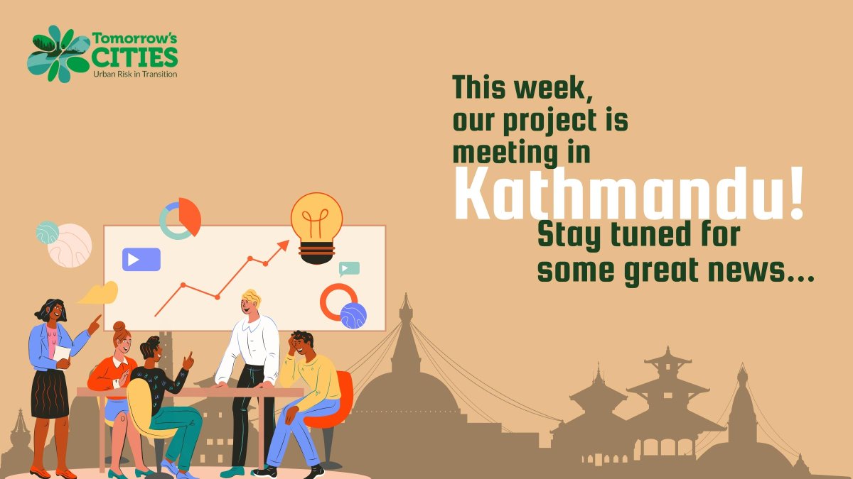 Stay tuned from tomorrow to Friday and follow our #allhub meeting in #kathmandu where researchers will discuss the future of our project! @quitoriskhub @KTMRiskHub @NairobiRisk_hub @IstanbulRiskHub