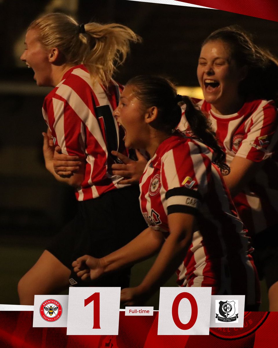 BrentfordFCW's tweet photo. A debut goal from Orla McComb seals the three points for the Bees 🐝 

What a win 😍

#BrentfordFCW | #BrentfordFC https://t.co/qVsE6AwcgB