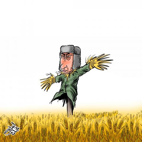 EU urges Russia to rejoin grain deal as US accuses Moscow of 'weaponizing food' by @cartoonmovement lemonde.fr/en/internation… @kobelicious1 @AccountistLisa @LePapillonBlu2 @Pamforrest3 @snapshutter @KylaInTheBurgh @Allen11Cynthia @ElizabethEThorp @tbluvoter @MoRandolph130