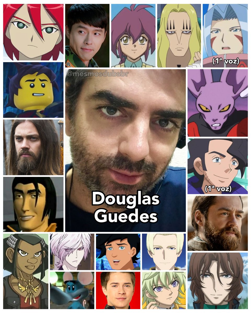 Personagens Com os Mesmos Dubladores! on X: - Rossiu Adai velho