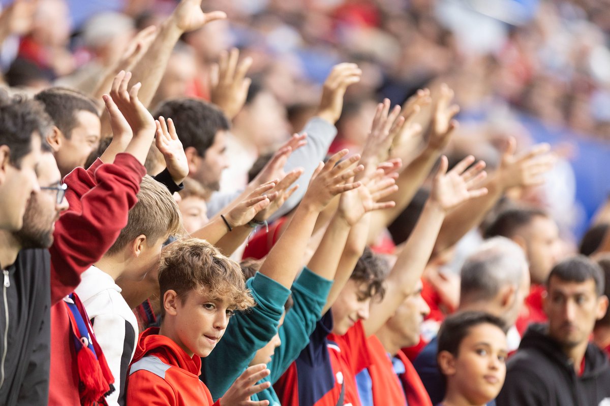 osasuna_en's tweet photo. #Osasuna will be back tomorrow in Tajonar for a training session. #Theworkdoesntstop ๐ช
๐ช๐ธ๐ฌ๐ง๐ฎ๐ช๐ฑ๐ป๐ฒ๐ฆ๐ณ๐ฌ Have a good night! ๐ด
๐บ๐ธ๐จ๐ฆ Enjoy the rest of the #SundayFunday! ๐
๐ฆ๐บ๐ณ๐ฟ๐ฏ๐ต This week will be great! ๐
#LetsGoRojillos https://t.co/JjhU27B5cu