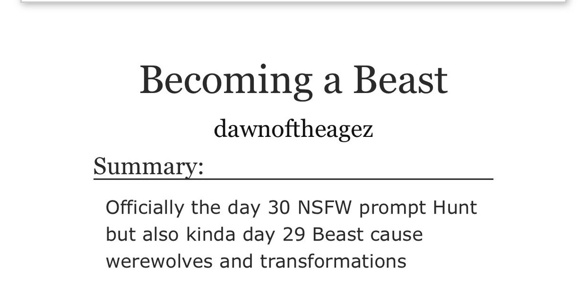 dawns_nsfw's tweet photo. So this is officially day 30s hunt but because I didnโt do day 29 I took the beast element too
#witchertort #witcher #nsfw #noncon #dubcon @WitcherTorT #monsterfucker #werewolf https://t.co/qRD5H2SAzX