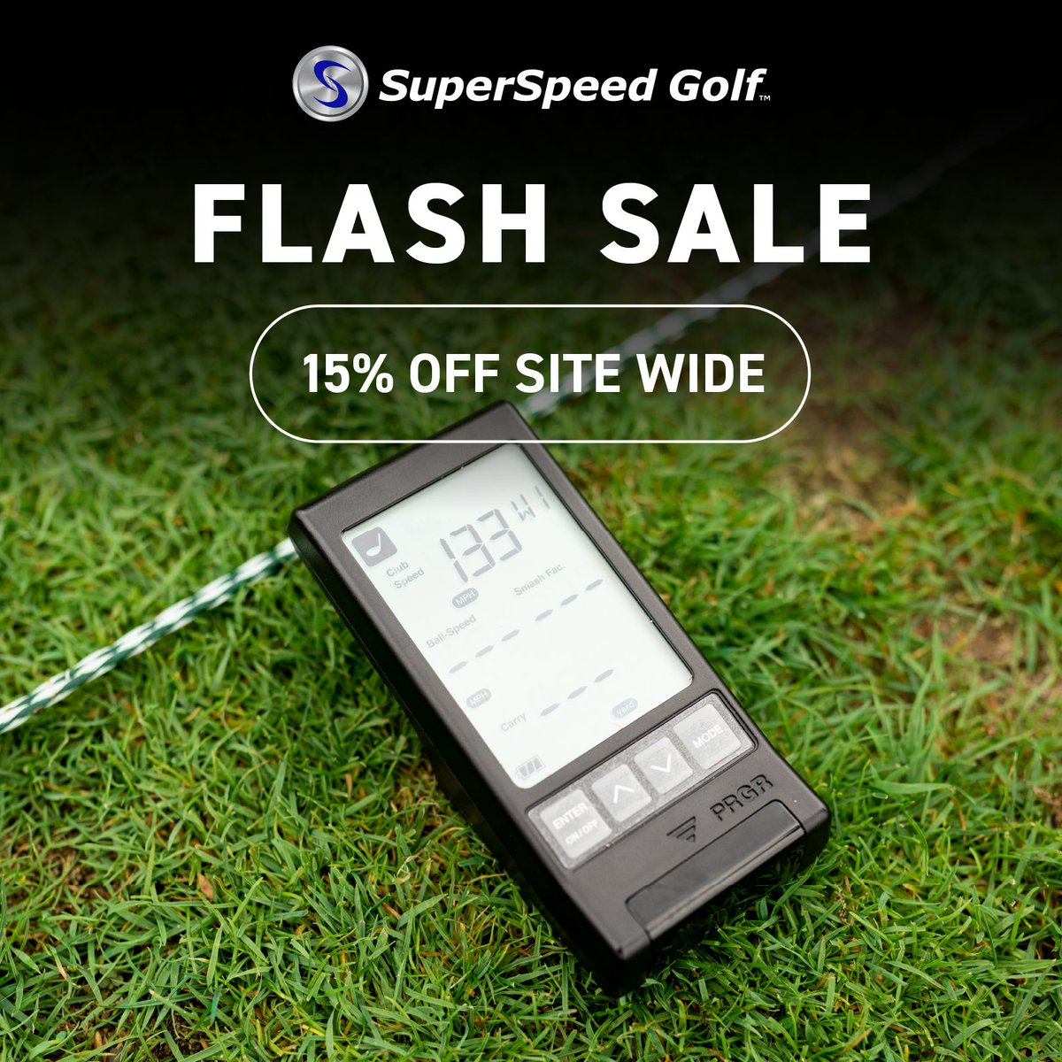 SuperSpeedGolf's tweet image. ⚡ Fall 15 Flash Sale ⚡

Save 15% off our entire site and gain 15-20 yards this fall with our swing speed training systems and tracking tech!

🛒 superspeedgolf.com

Sale available on US and Canada sites only.

⏰ Sale ends Tuesday, November 1st