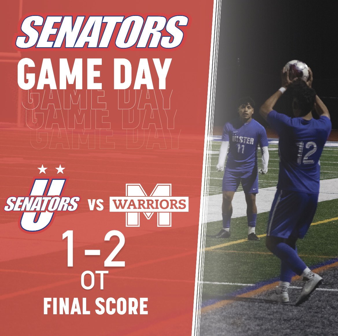 SUNYUlsterMSoc's tweet photo. A heartbreaking ending in OT https://t.co/JDUI1gCSkJ